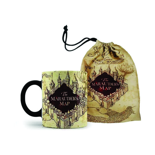 Caneca Mágica Harry Potter Mapa Maroto