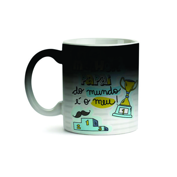 Caneca Mágica Personalizada Dia dos Pais