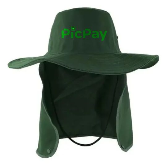Chapéu pescador dobrável