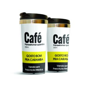 Copos térmicos para café personalizados