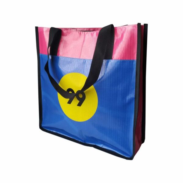 Ecobag com Retalhos de Banner Ecobag com Retalhos de Banner