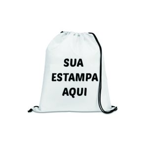 Sacola tipo Mochila Personalizada