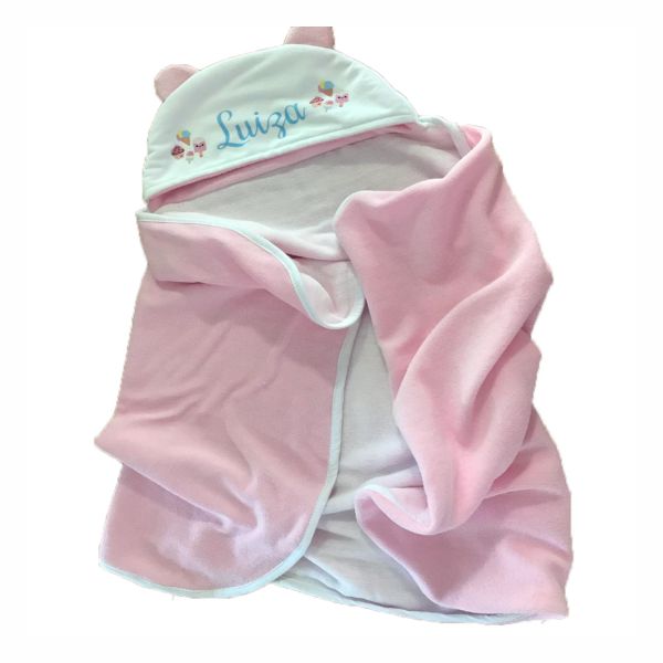 Toalha de Banho com Capuz Personalizada