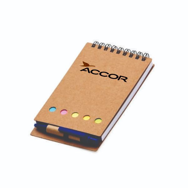 Bloco de Notas Ecológico Com Caneta Personalizado