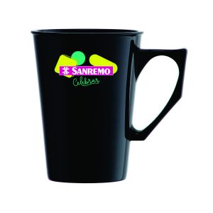 Caneca Plástica para Micro-ondas Bolo 370ml 