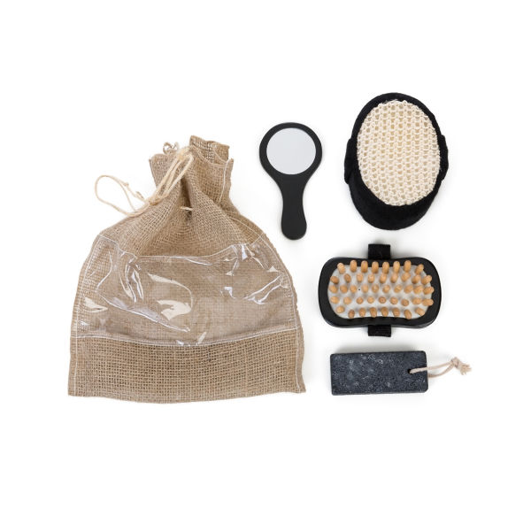 Kit Spa com Pedra Pomes Personalizado