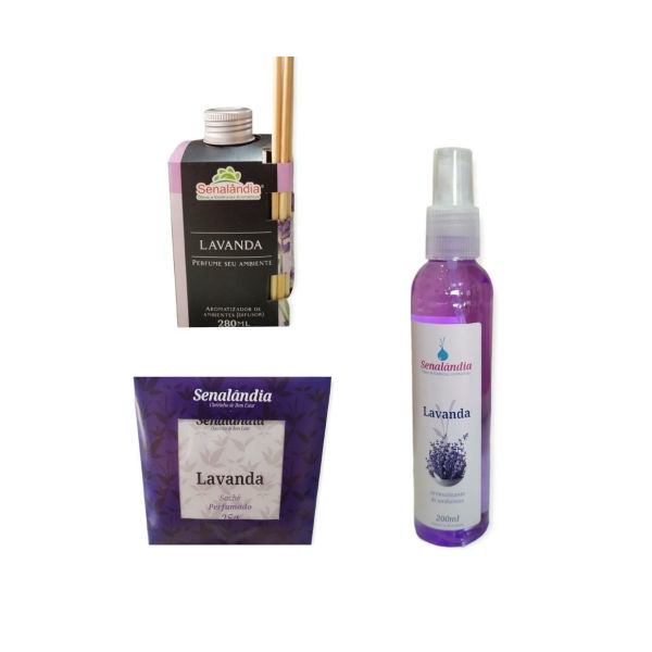 Kit Difusor Aromatizador e Sachê Personalizado