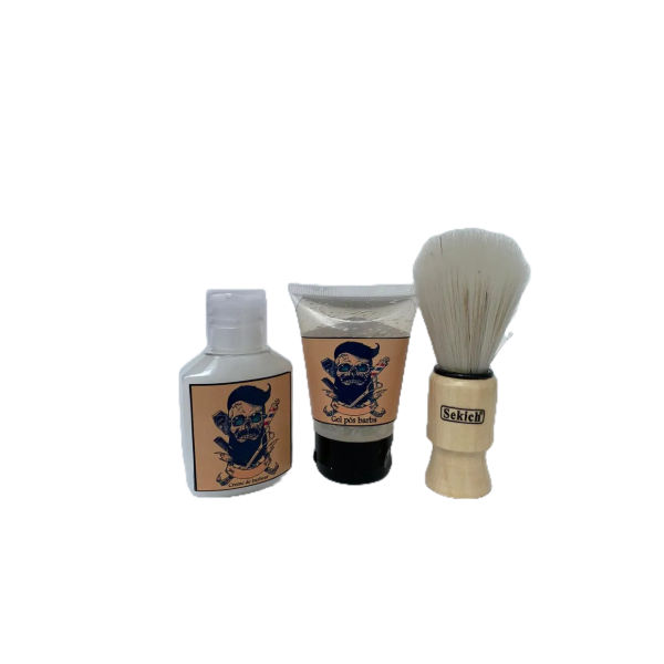 Kit Lembrancinha Barbear para Padrinho Personalizado