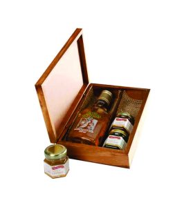 Kit Cachaça Gourmet com 3 Potes de Geleia 