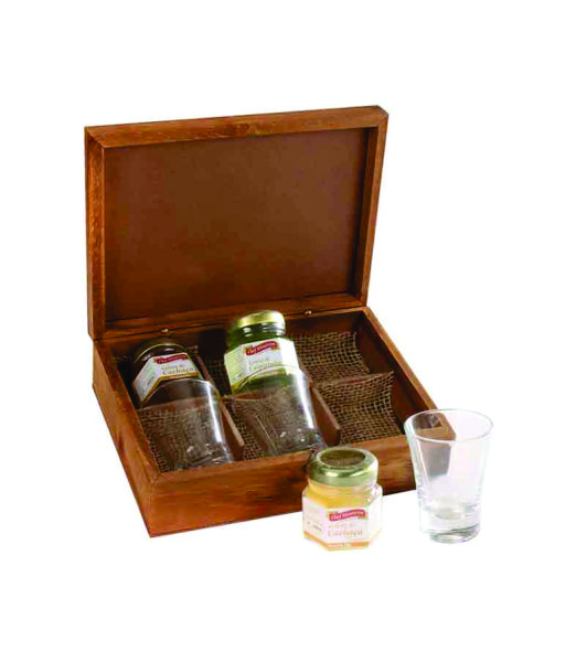 Kit Cachaça Gourmet com 3 Potes de Geleia