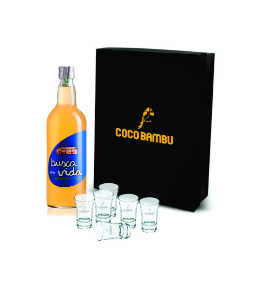 Kit Cachaça – Vai Brasil! Promocional Personalizado