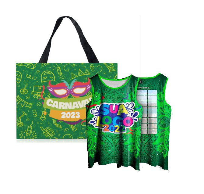 Kit Carnaval completo com Ecobag