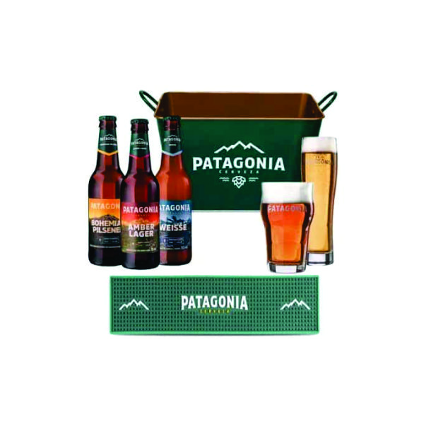 Kit Cerveja Patagônia com Canecas