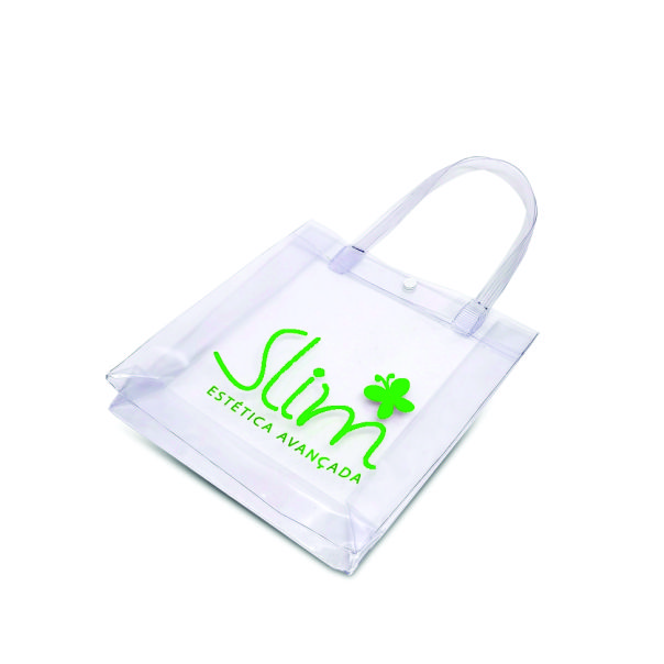 Sacola em PVC Transparente Personalizada