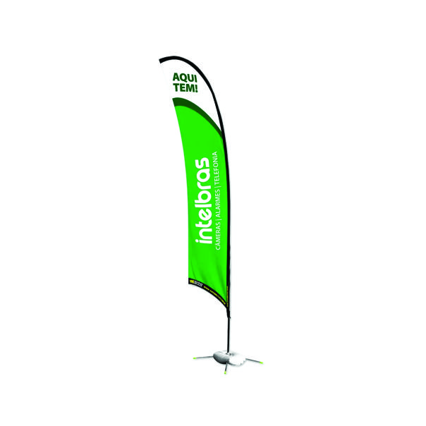 Wind Banner Personalizado Estacada para Solo