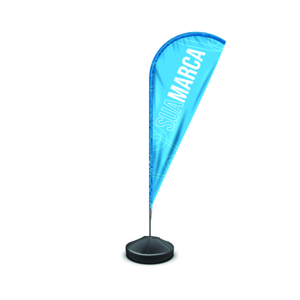 Wind Banner Personalizado Uso em Ambientes Externos