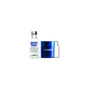 Kit Vodka Absolut, Copos e Petisqueira de Vidro