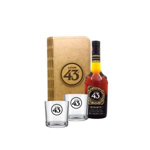 Kit Bebida Personalizado com Licor, Copo e Café