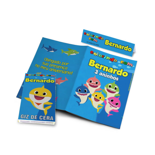 Kit Colorir Revistinha Personalizada