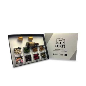 Kit Licor com Frutas Secas e Confeitos Personalizado