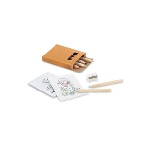 Kit Mini Lápis de Cor Personalizado