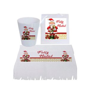 Kit Natal Feliz Personalizada