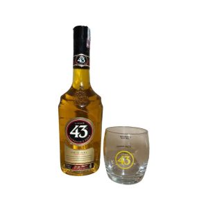 Kit Presente Licor 43 Original 700ml + Copo Personalizado