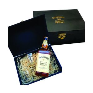 Kit Whisky Jack Daniels com 2 Copos Dose