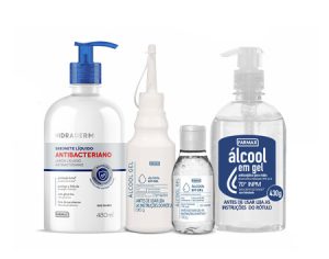 Kit Álcool Gel Personalizado