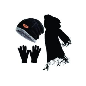 Kit Inverno Gorro e Luvas Personalizado 