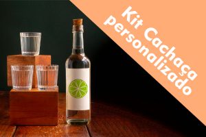 Kit Cachaça personalizado