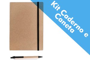 Kit Caderno e Caneta Personalizado