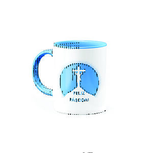14 Unidades Caneca Páscoa Porcelana