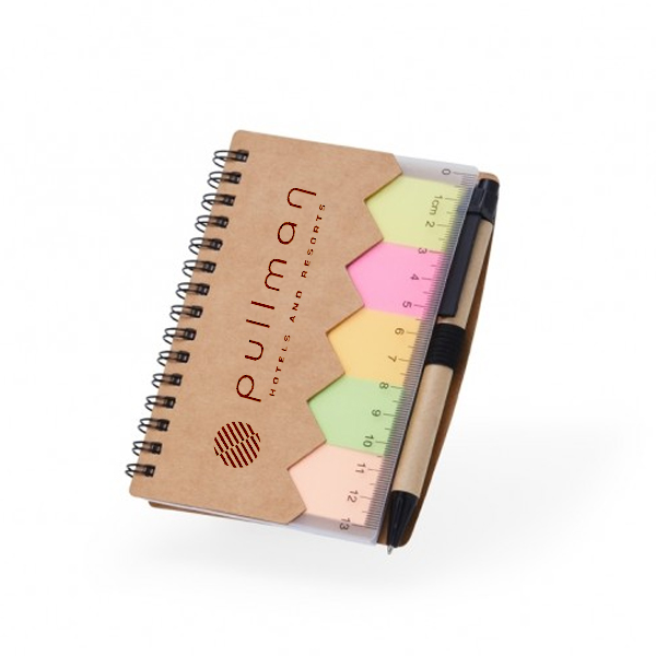 Bloco de Notas Papelão Reciclado Personalizado