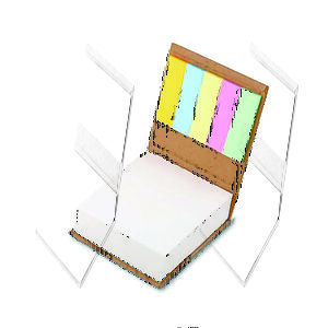 Bloco de Anotação Cartonado Personalizado Para Brinde