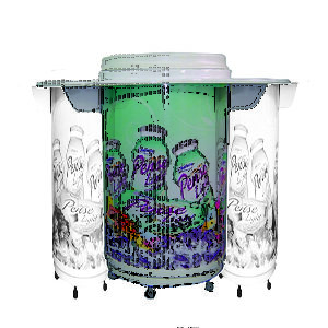Carrinho Cooler Balcão Personalizado