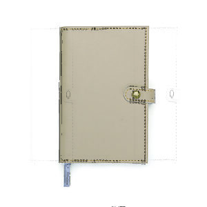 Caderneta de Bolso em Couro Personalizado