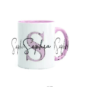 Canecas personalizadas com nome de pessoas