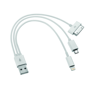 Cabo 3 pontas para power bank