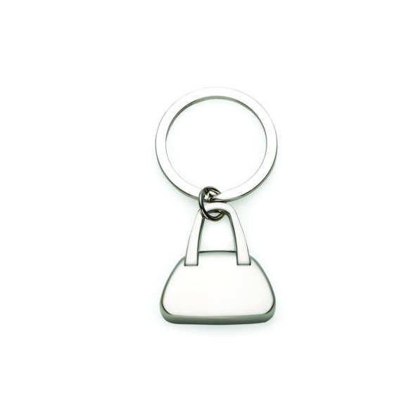 Chaveiro de metal bolsa personalizada