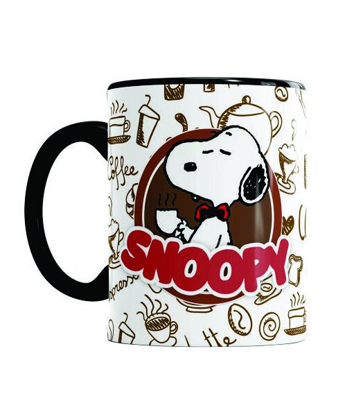 Kit Bolo de Caneca Snoopy Personalizado