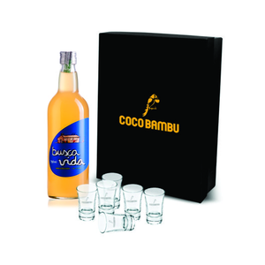 Kit Cachaça - Vai Brasil! Promocional Personalizado