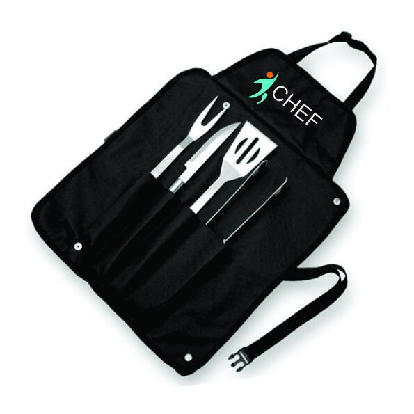 Kit Churrasqueiro com Avental