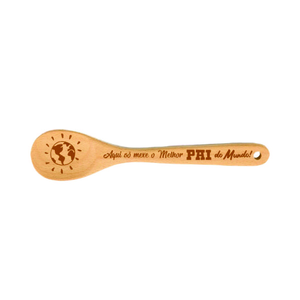 Kit Colher de Pau Cozinha Personalizado