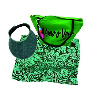 Kit de Praia Canga e Viseira