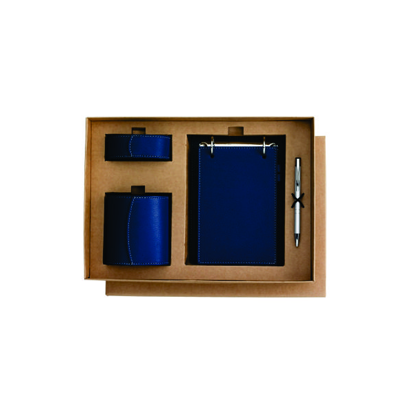 Kit Escritório de Couro Carteira Personalizado