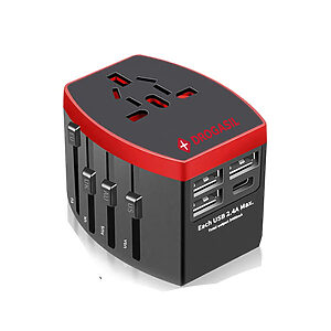 Carregador de viagem usb universal personalizado