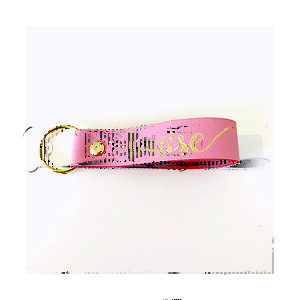 Chaveiro de Couro Personalizado com Nome