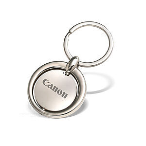 Chaveiro de metal giratório personalizado