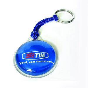 Chaveiro em gel personalizado